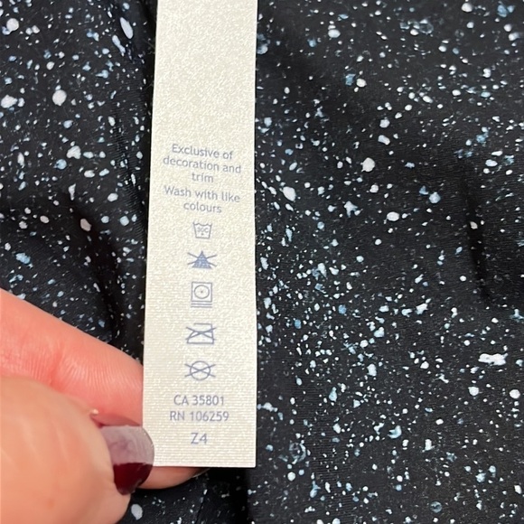 🐚 Lululemon sculpt splatter design mesh detailing tank - Picture 12 of 12